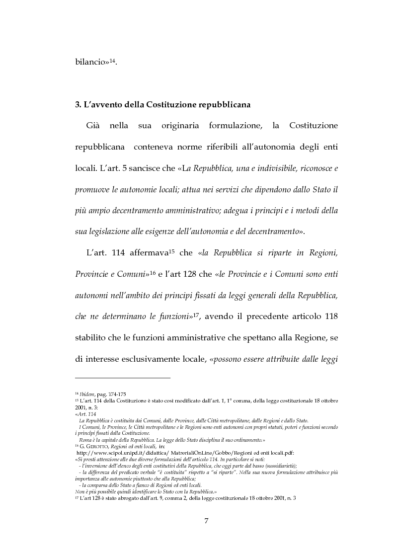 Anteprima della tesi: La decisione di bilancio negli Enti Locali, Pagina 5