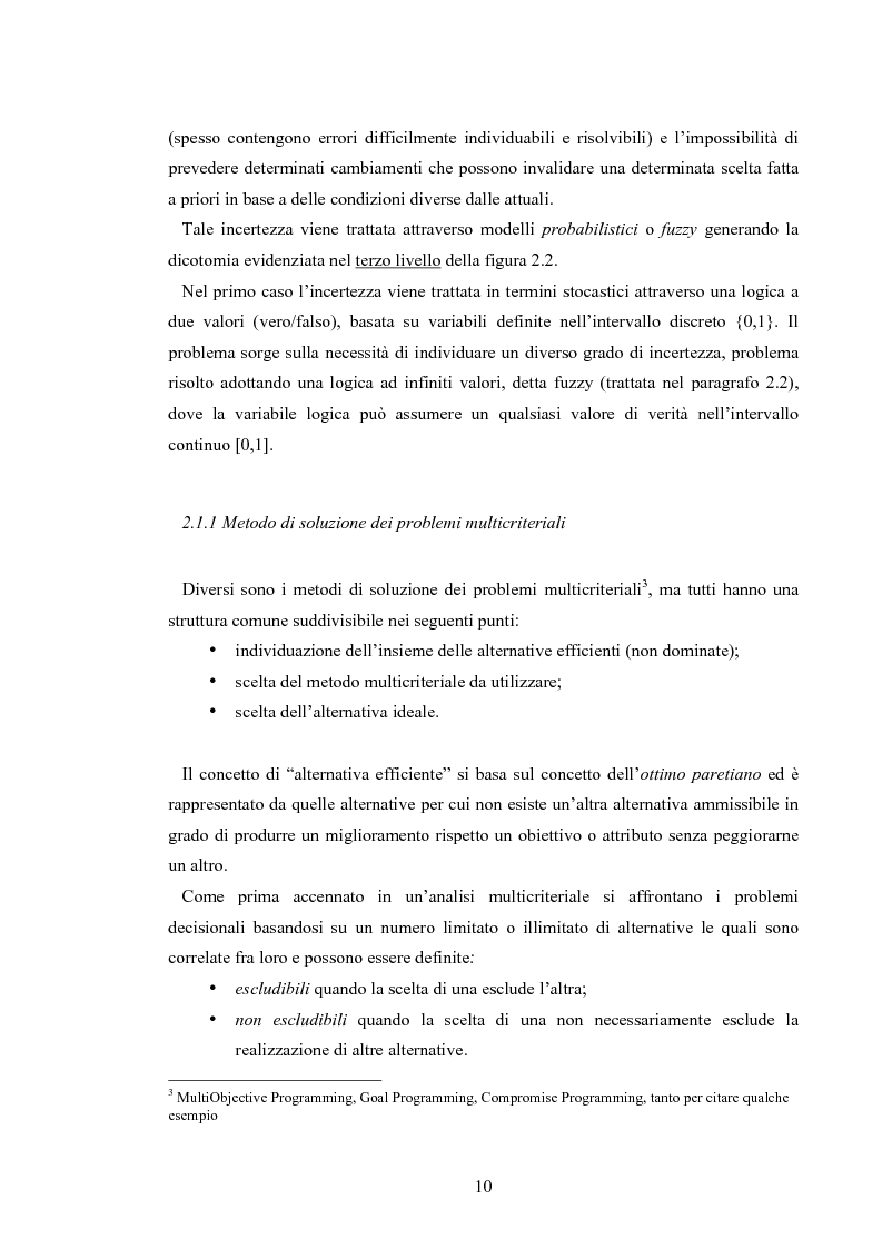 Anteprima della tesi: L'analisi multicriteriale geografica per lo studio della multifunzionalità: una applicazione al settore vitivinicolo, Pagina 10