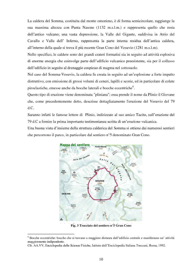 Anteprima della tesi: Turismo e aree protette: il parco nazionale del Vesuvio, Pagina 5