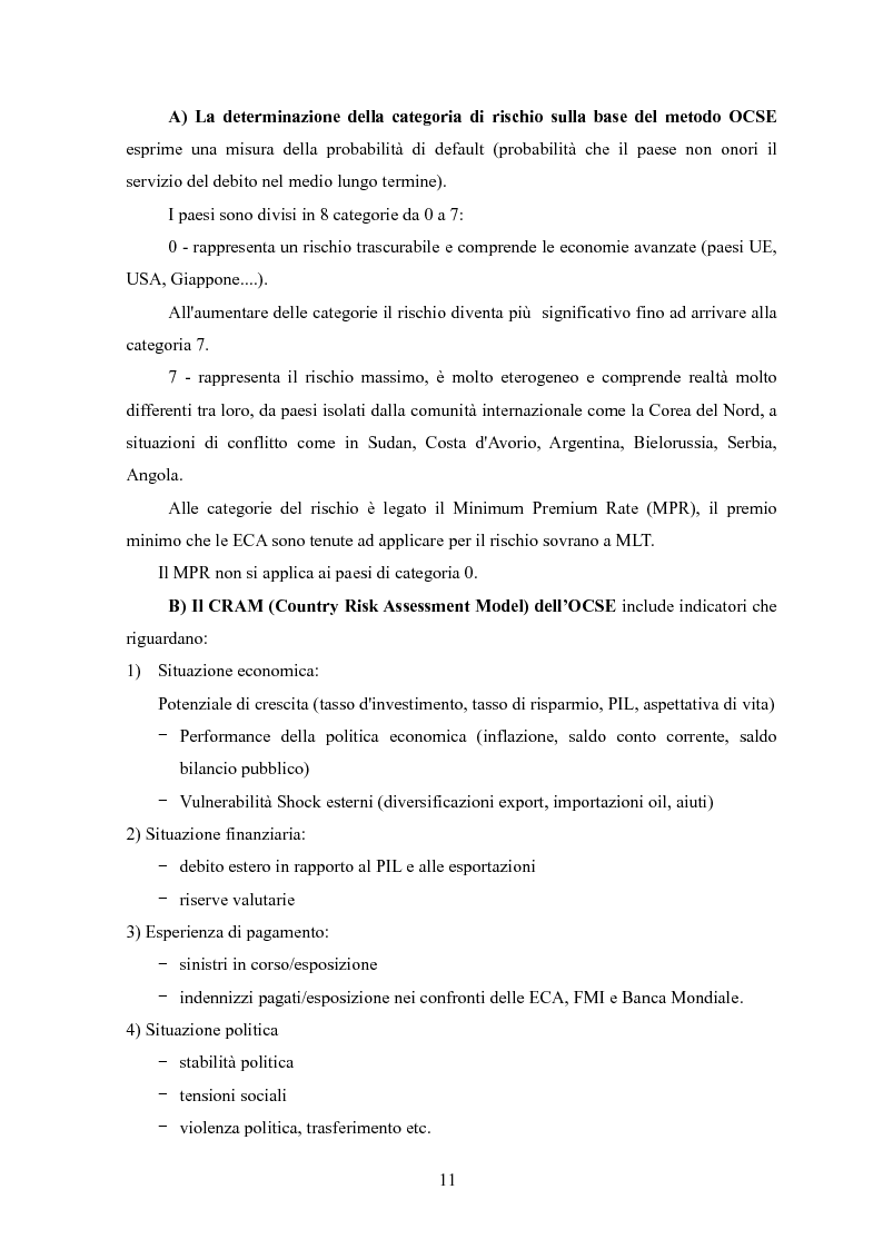 Anteprima della tesi: La valutazione del rischio paese: un'analisi dell’area Mediterranea, Pagina 3