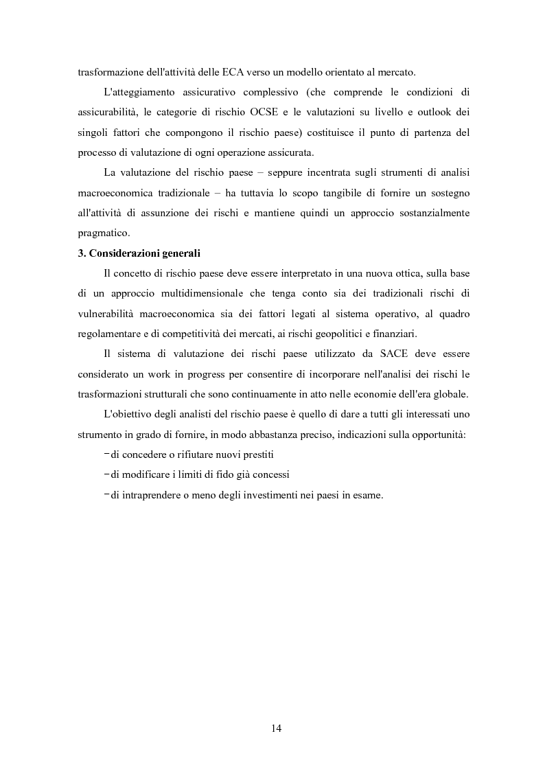 Anteprima della tesi: La valutazione del rischio paese: un'analisi dell’area Mediterranea, Pagina 6