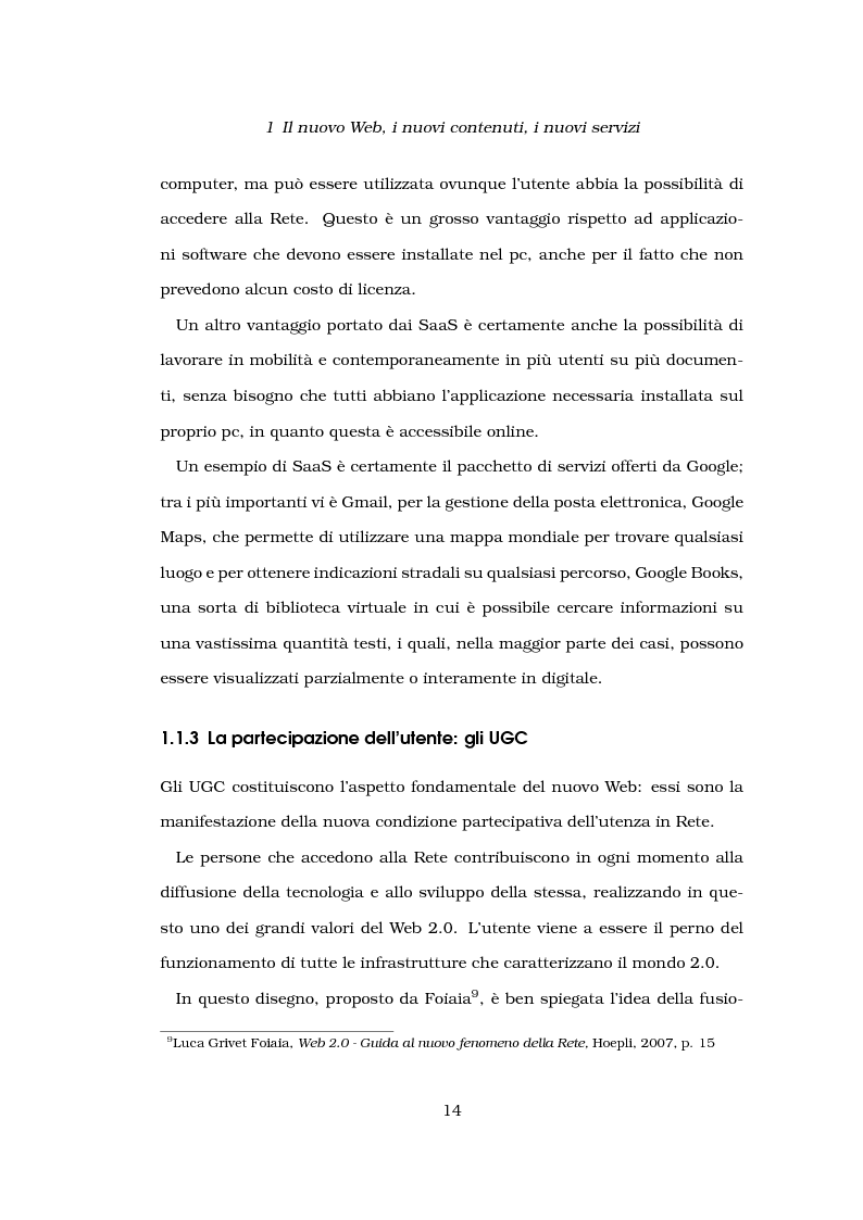 Anteprima della tesi: Problemi di affidabilità dei contenuti generati dagli utenti nel Web 2.0. Un'analisi del caso ''Wikipedia''., Pagina 9