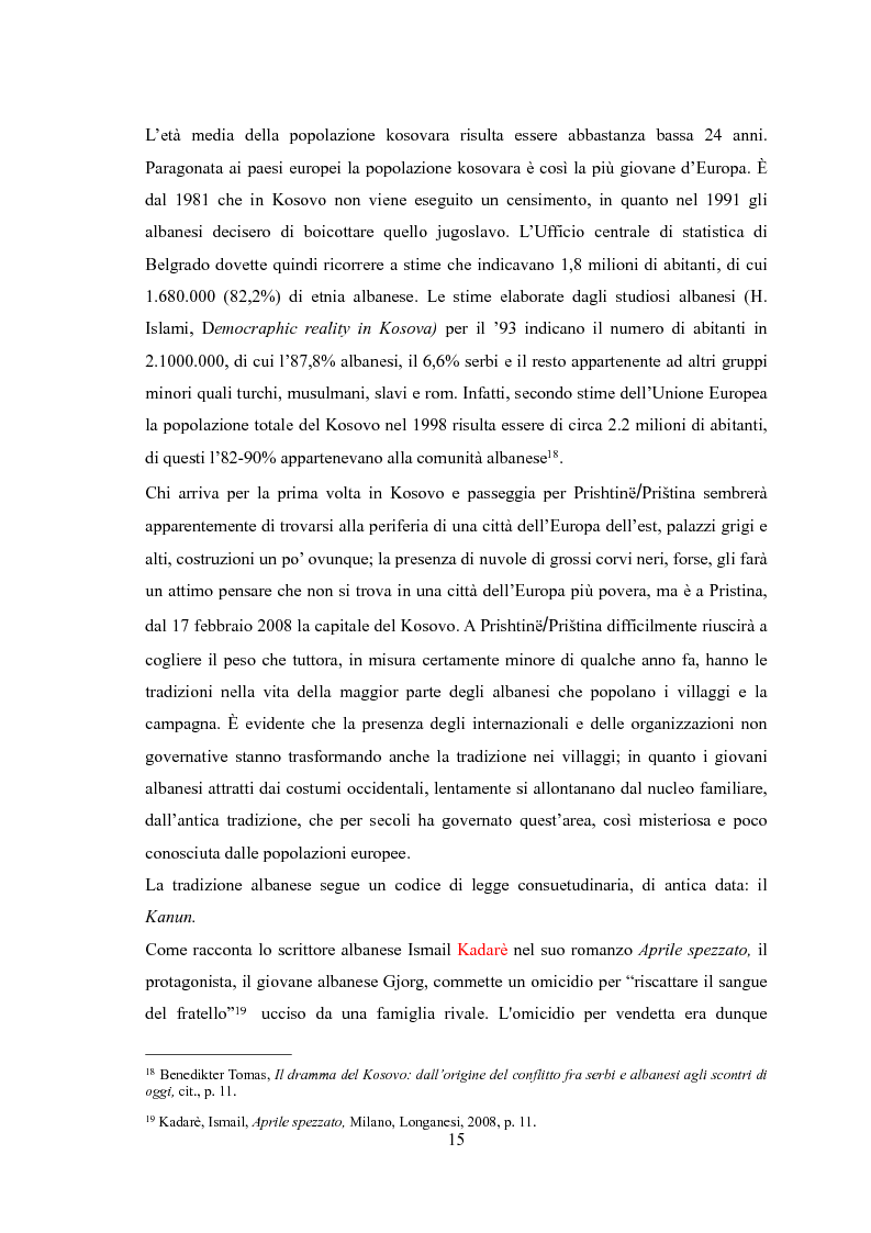 Anteprima della tesi: UçK: l'esercito di liberazione del Kosovo, Pagina 11