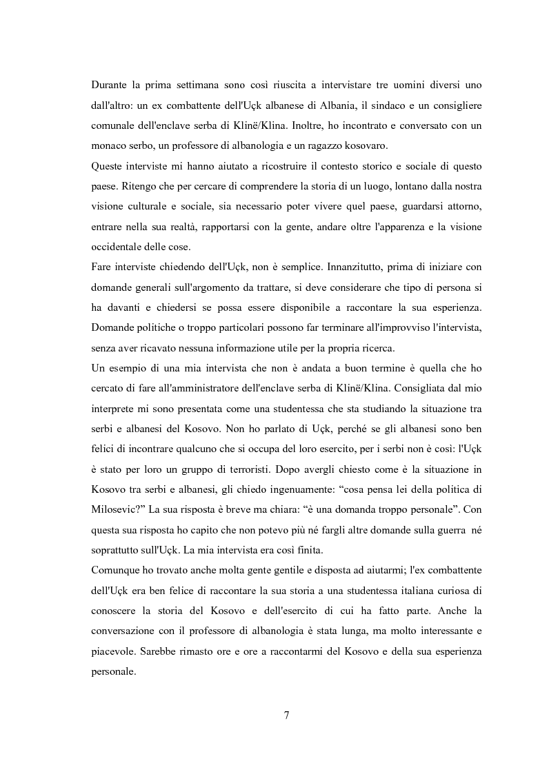 Anteprima della tesi: UçK: l'esercito di liberazione del Kosovo, Pagina 3