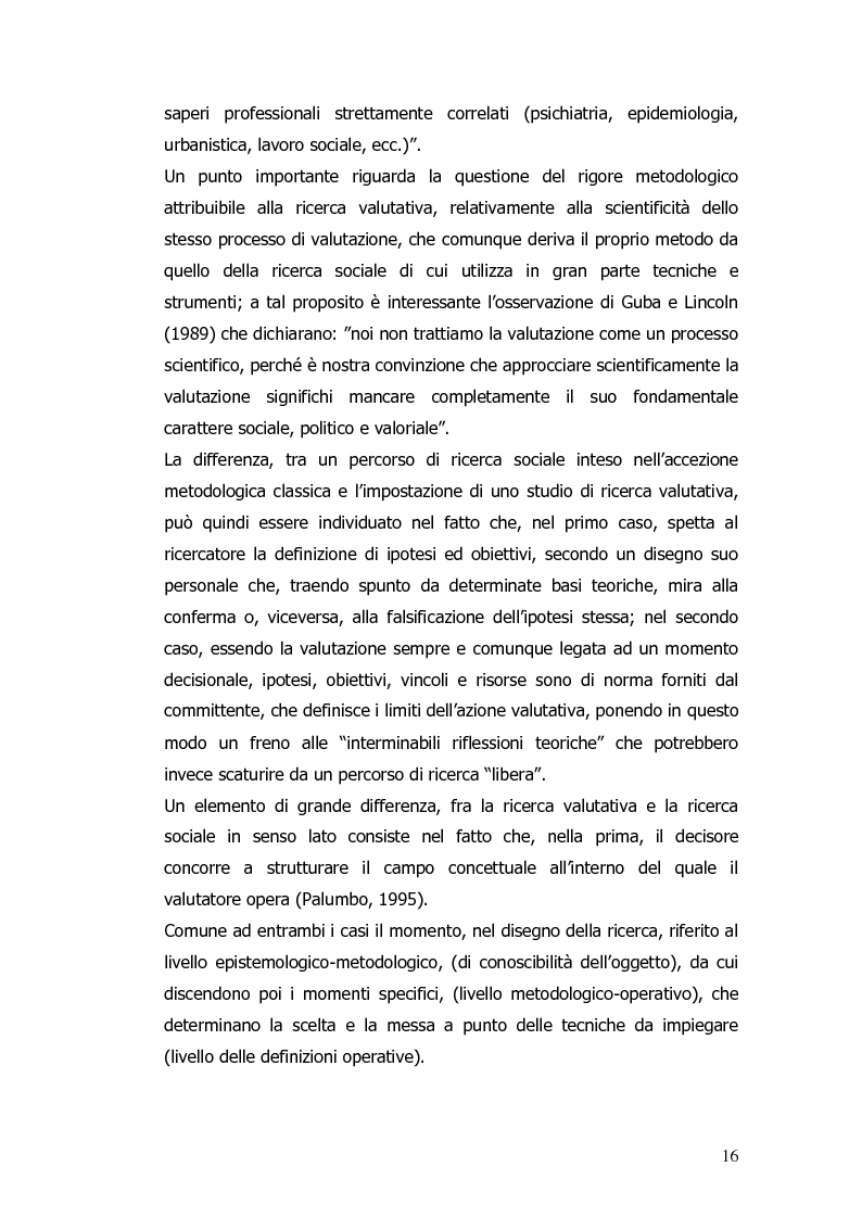 Anteprima della tesi: Valutazione e monitoraggio della formazione. Un caso di studio., Pagina 8