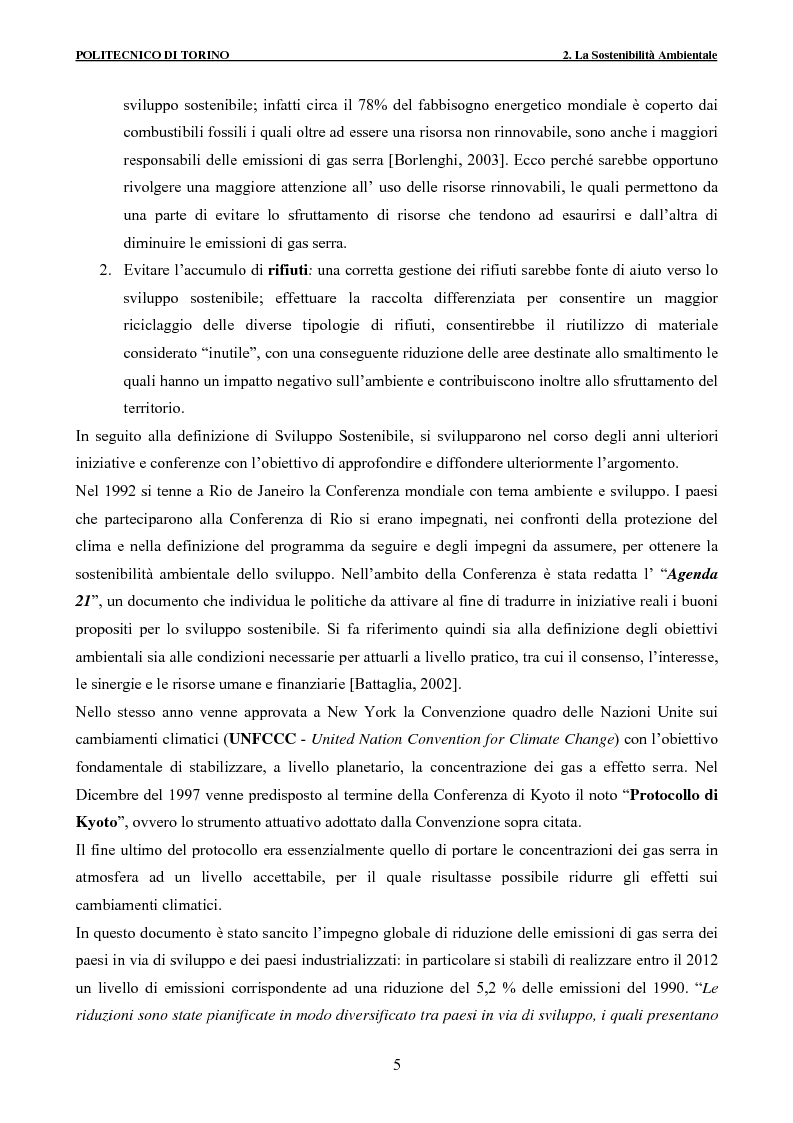 Anteprima della tesi: Applicazione della metodologia LCA alla vita di un edificio: analisi dell’efficienza ambientale della fase di demolizione e smaltimento delle macerie, Pagina 5