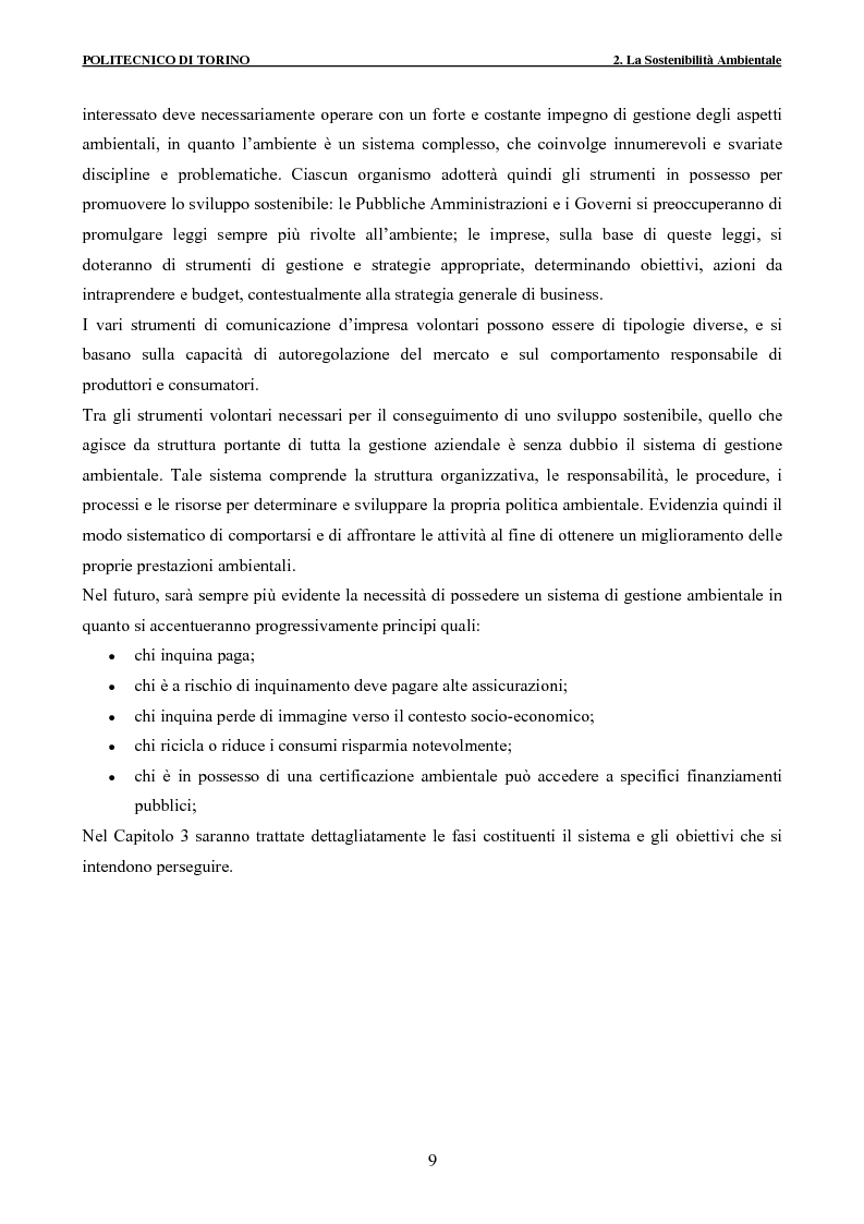 Anteprima della tesi: Applicazione della metodologia LCA alla vita di un edificio: analisi dell’efficienza ambientale della fase di demolizione e smaltimento delle macerie, Pagina 9