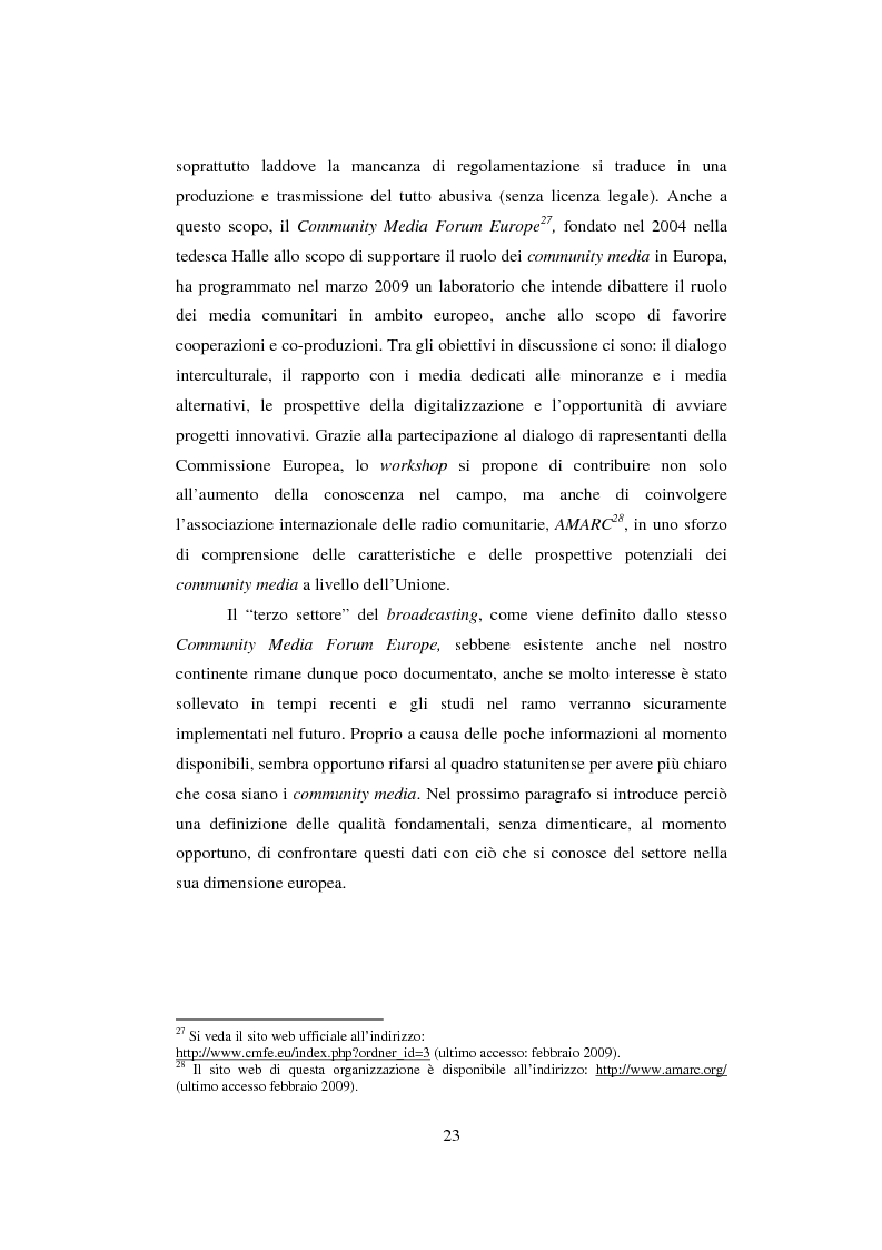 Anteprima della tesi: Student TV. Analisi del fenomeno delle televisioni gestite dagli studenti nel Nord Europa., Pagina 9