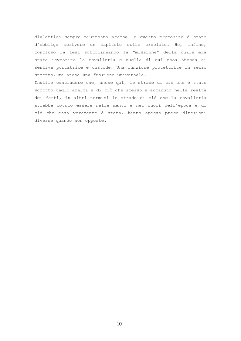 Anteprima della tesi: Origine, Chiusura Sociale e Funzione Della Cavalleria Medievale, Pagina 6
