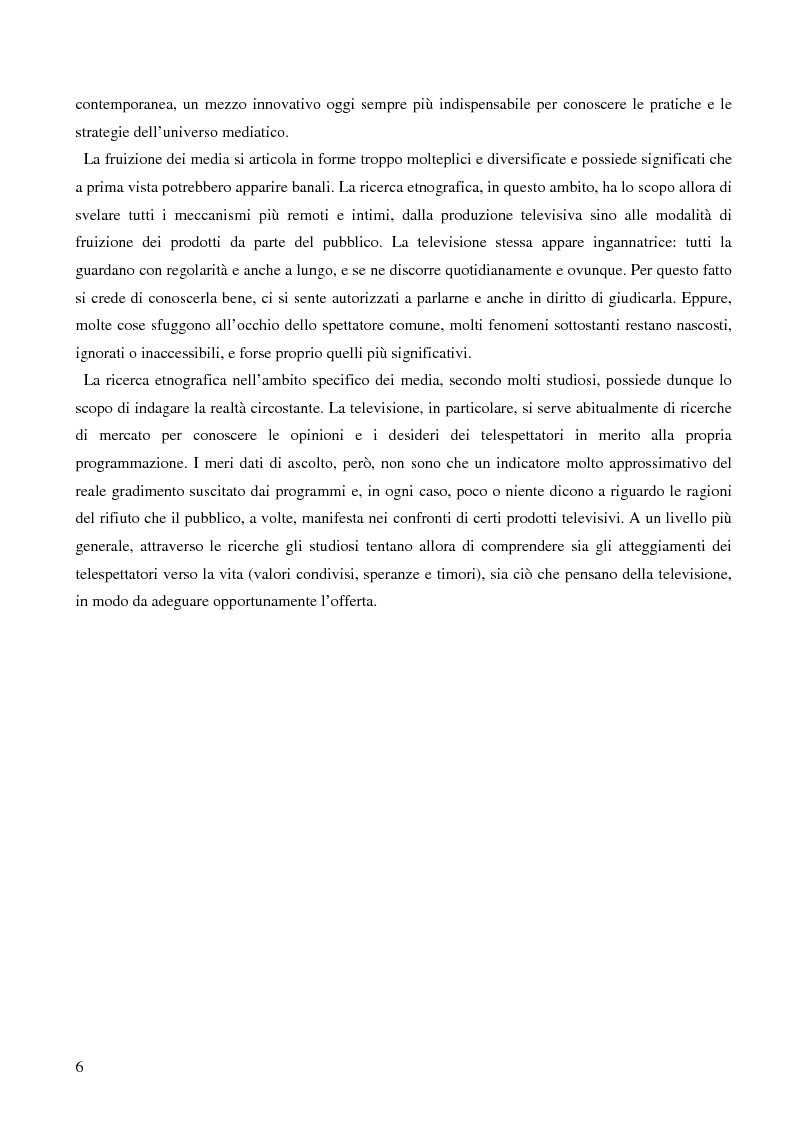 Anteprima della tesi: Dall'audience ai ''pubblici''. Note sull'etnografia dei media., Pagina 3