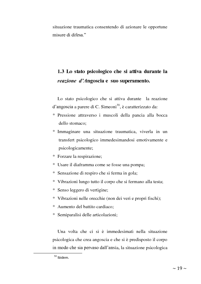 Anteprima della tesi: L'angoscia, un affetto che non mente, Pagina 10