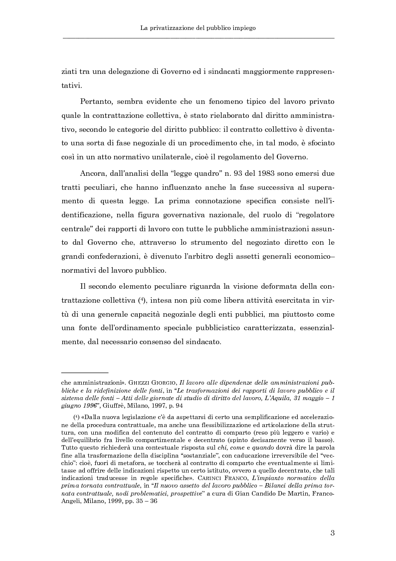 Anteprima della tesi: La subordinazione nel pubblico impiego, Pagina 8