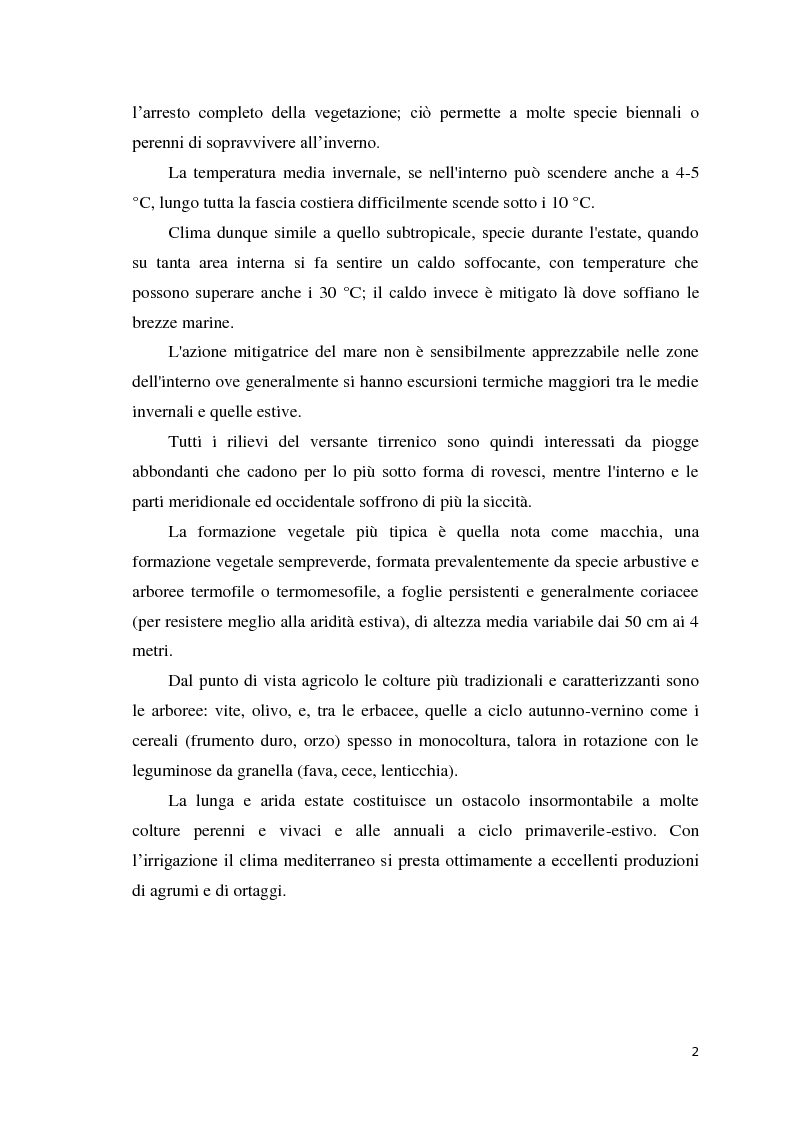 Anteprima della tesi: Quantificazione dell’azotofissazione in leguminose foraggere e stima della quota di azoto trasferito al cereale in successione, Pagina 2