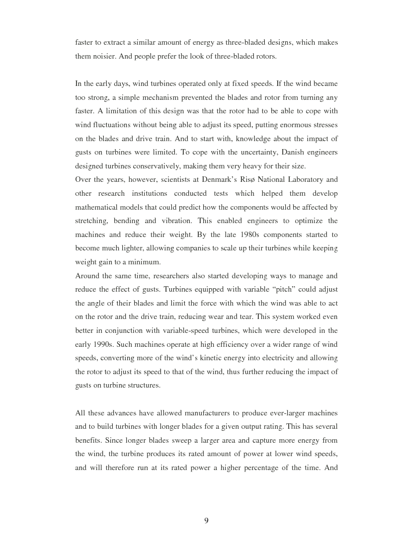 Anteprima della tesi: The Culture and Market on Wind Project Financing. The French Experience., Pagina 6