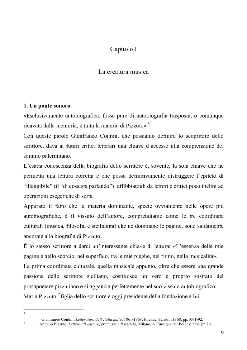 Anteprima della tesi: Antonio Pizzuto - Musica, filosofia e sicilianità, Pagina 5