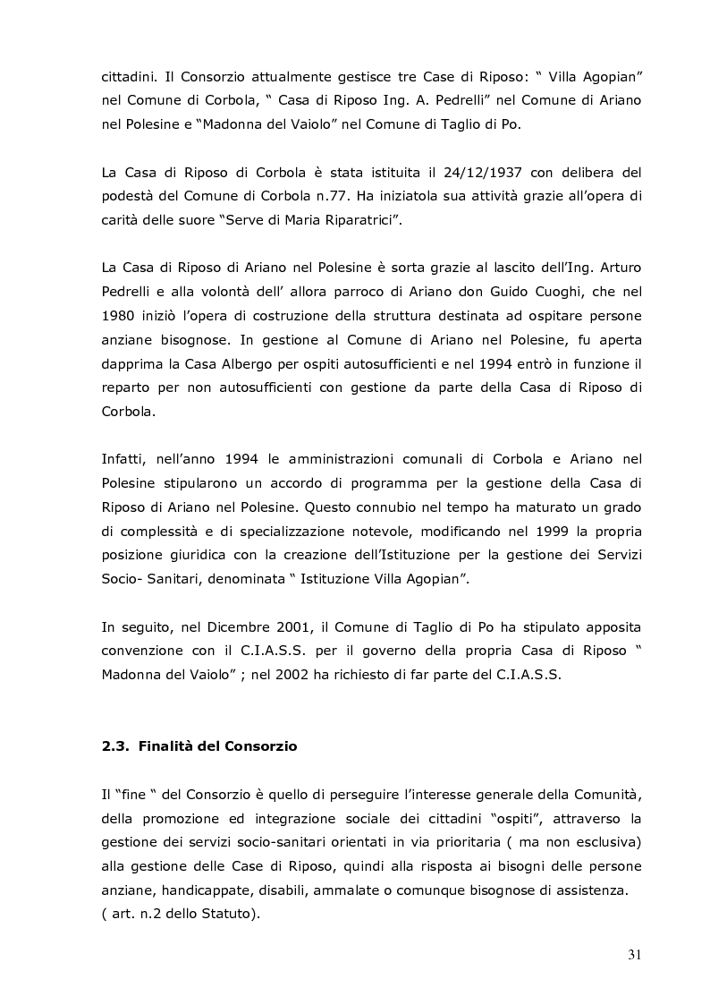 Anteprima della tesi: Analisi del clima organizzativo all'interno di una Residenza Sanitaria: il percepito degli operatori come base per lo sviluppo i progetti finalizzati al miglioramento della qualità percepita, Pagina 3