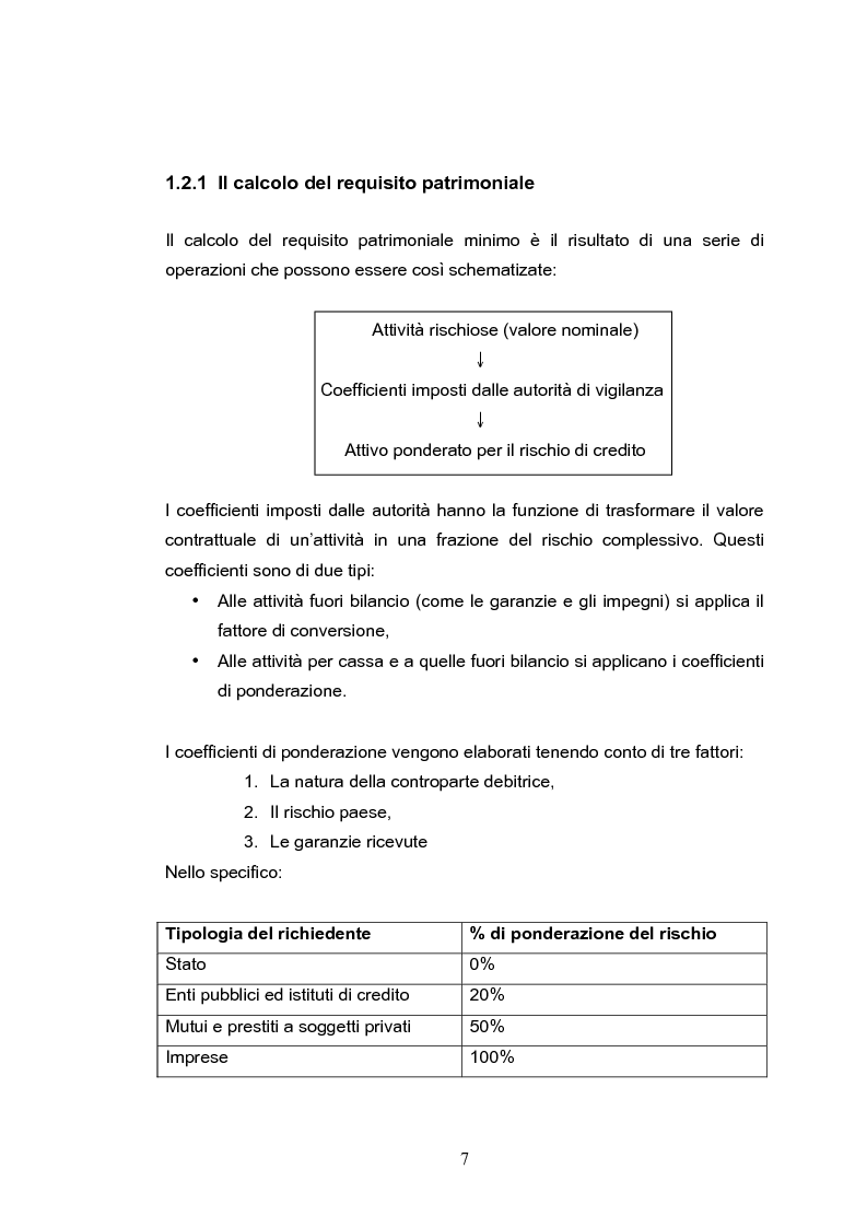 Anteprima della tesi: Il rischio operativo nell'accordo di Basilea 2, Pagina 3