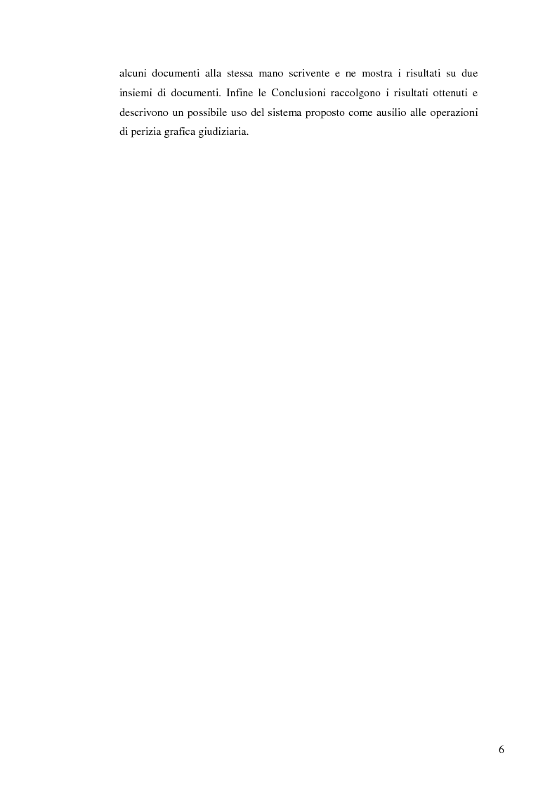 Anteprima della tesi: Un sistema interattivo multiesperto per il clustering degli autori di documenti manoscritti, Pagina 3