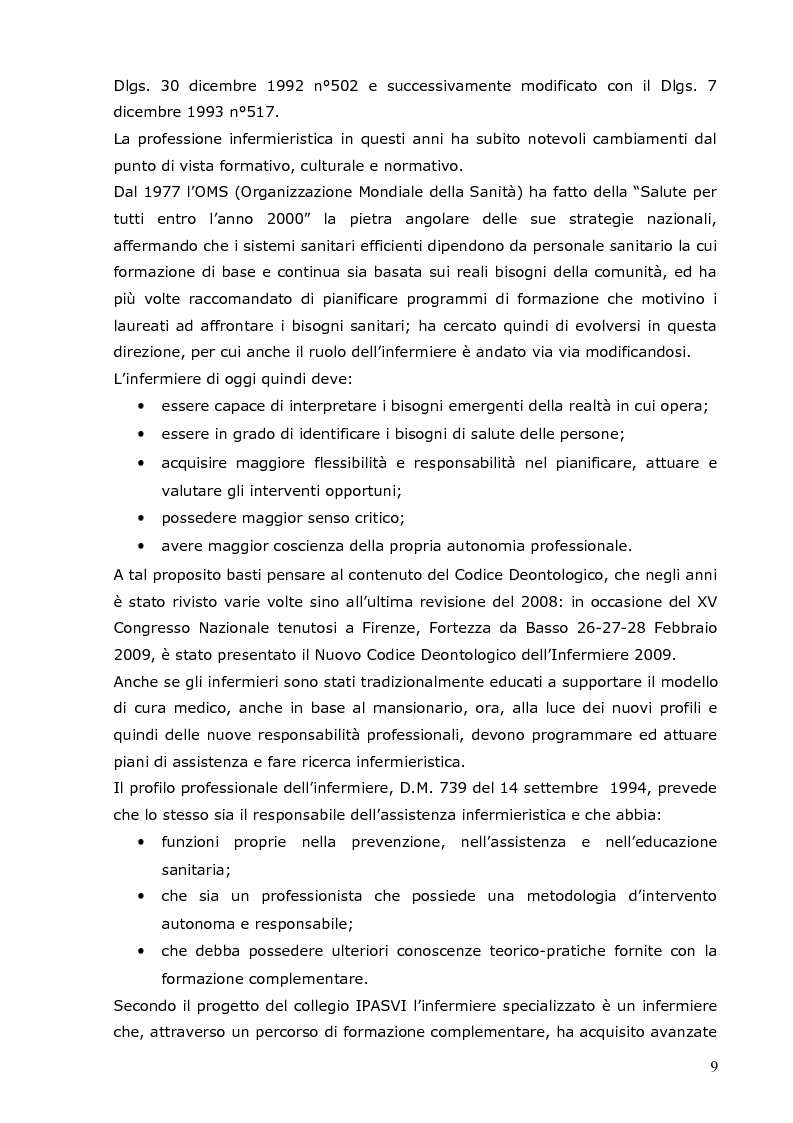 Anteprima della tesi: L'infermiere e le sfide della bioetica: quale formazione?, Pagina 3