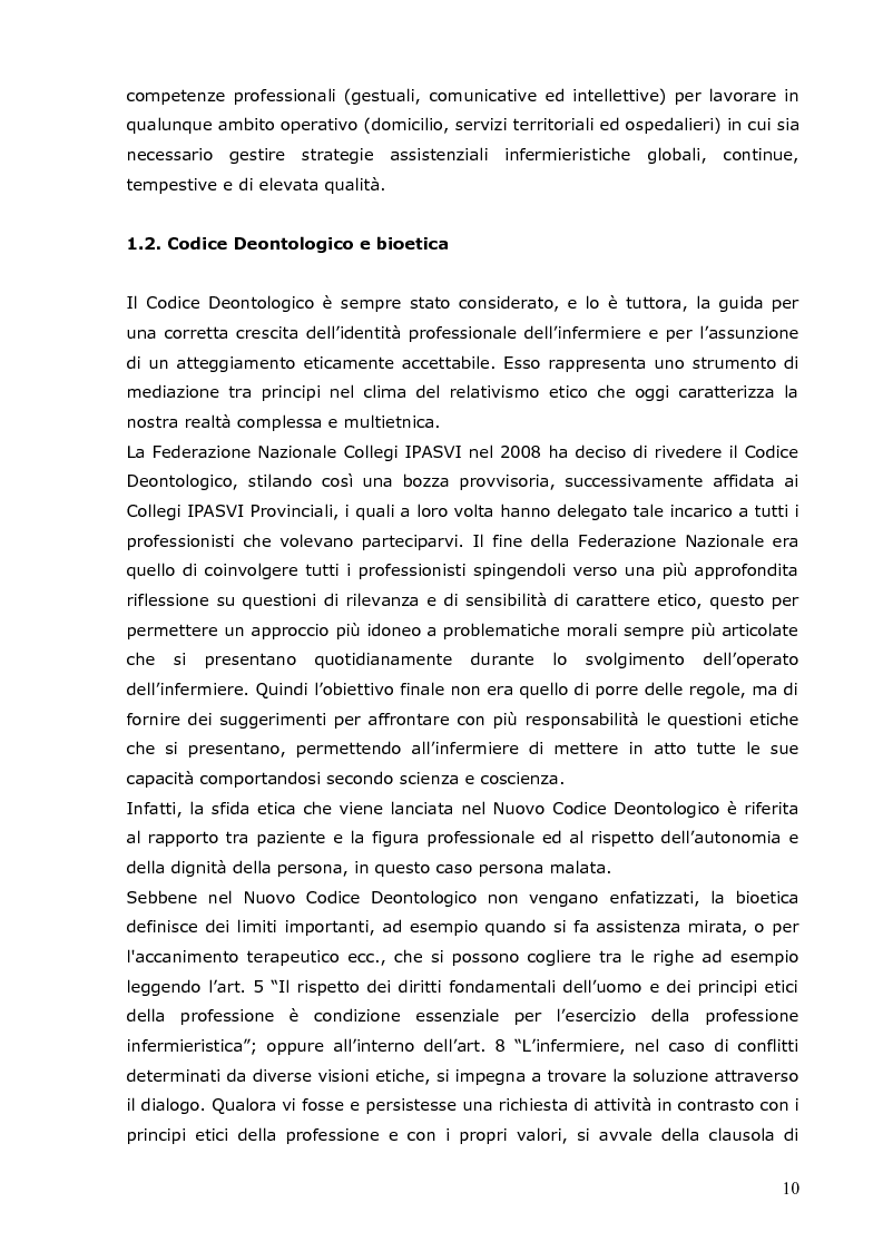 Anteprima della tesi: L'infermiere e le sfide della bioetica: quale formazione?, Pagina 4