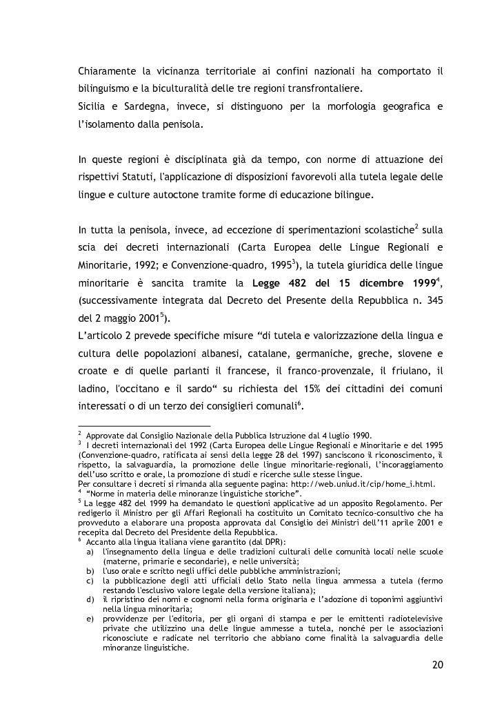 Anteprima della tesi: L’approccio alla lingua straniera nella scuola dell'infanzia: l'esperienza raccontata attraverso il diario di bordo, Pagina 10