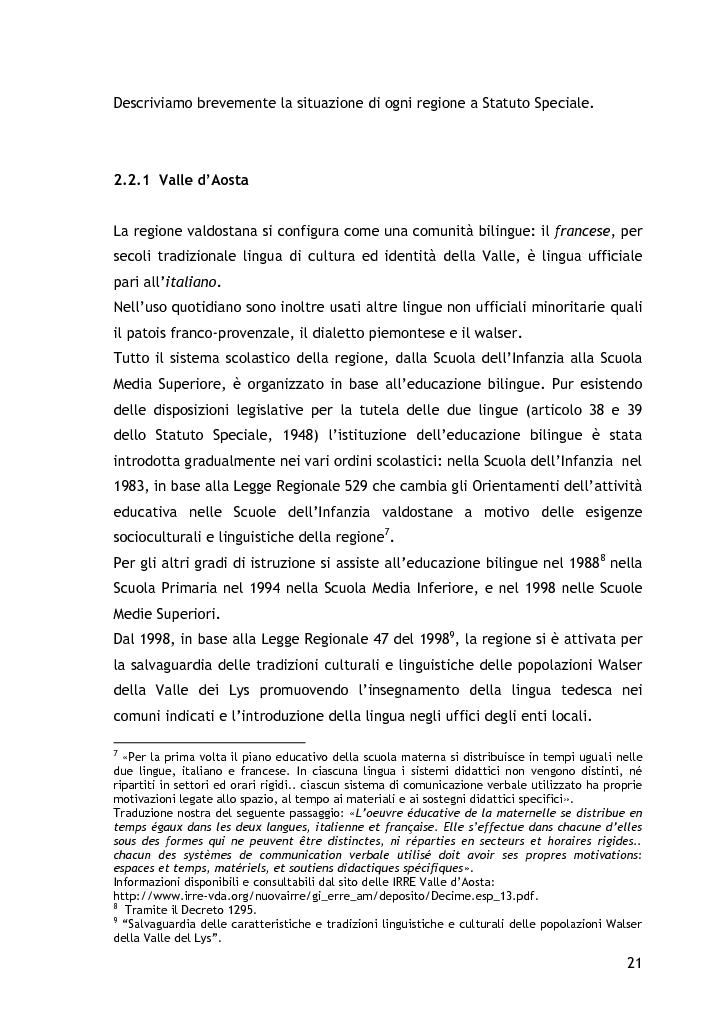 Anteprima della tesi: L’approccio alla lingua straniera nella scuola dell'infanzia: l'esperienza raccontata attraverso il diario di bordo, Pagina 11