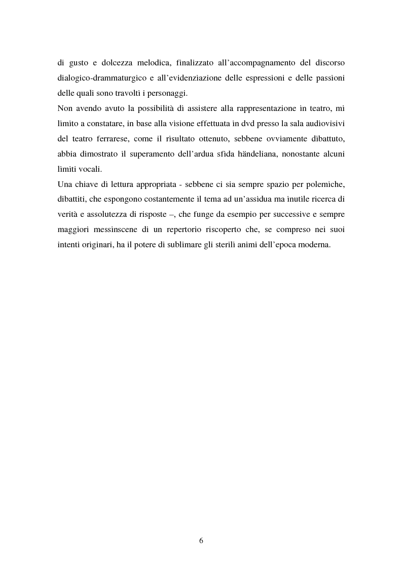 Anteprima della tesi: La Partenope di Handel: un esempio di messinscena moderna di un'opera barocca, Pagina 4
