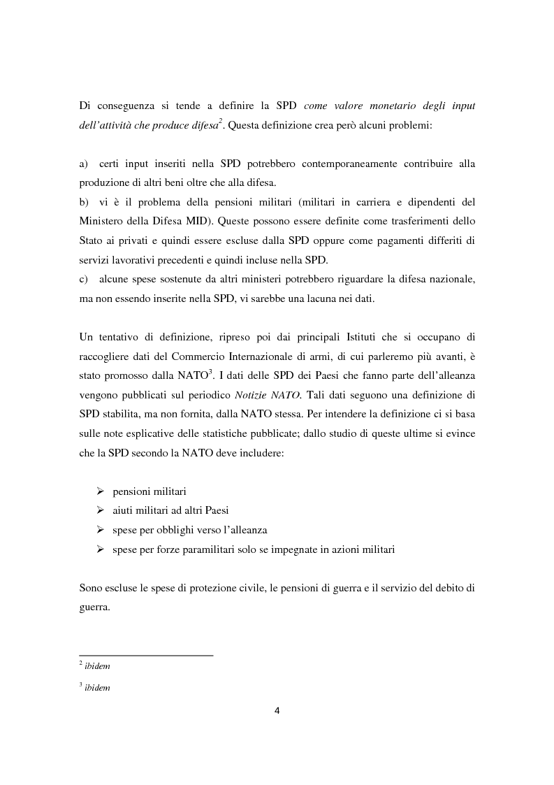 Anteprima della tesi: Il ruolo dell'Italia nel commercio internazionale di armi, Pagina 3