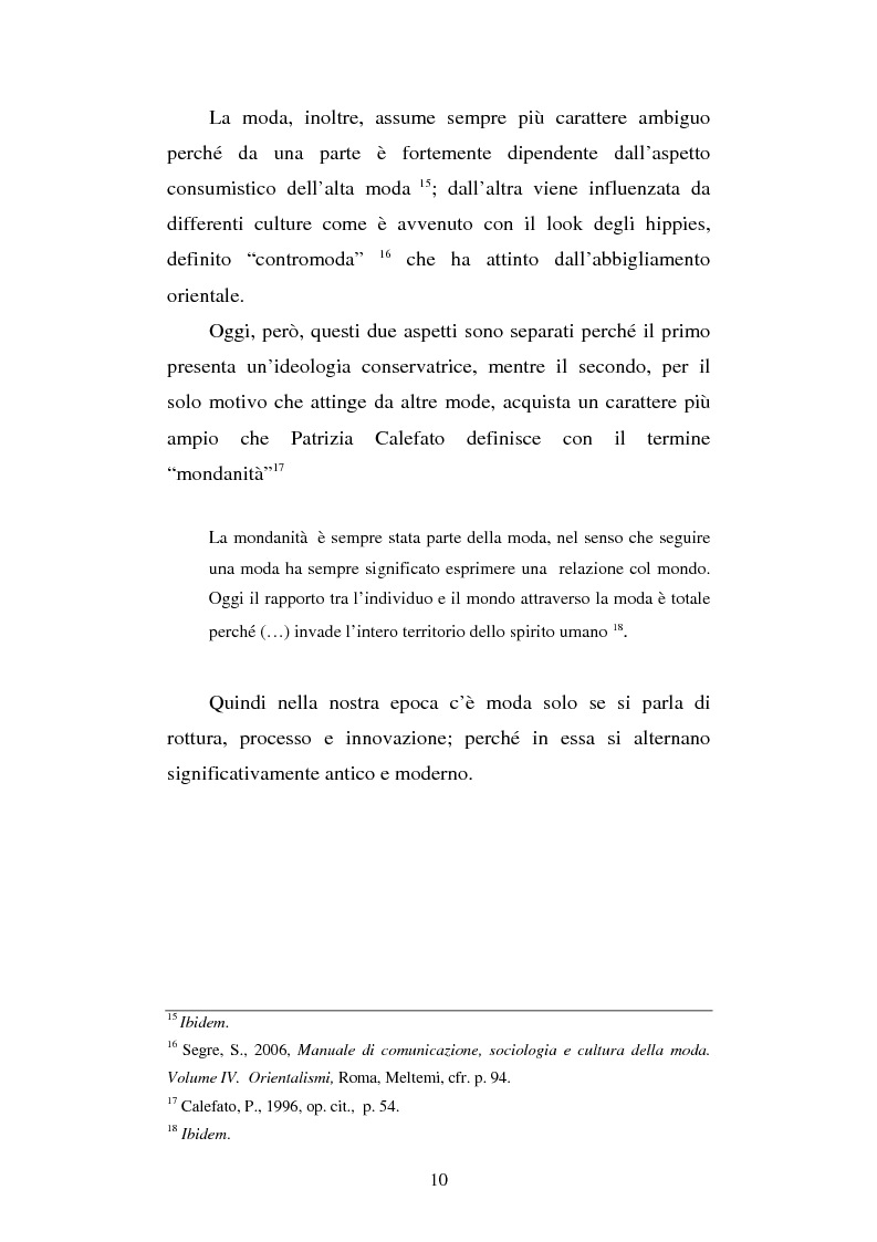 Anteprima della tesi: Orientalismi ed esotismi nella moda contemporanea, Pagina 8