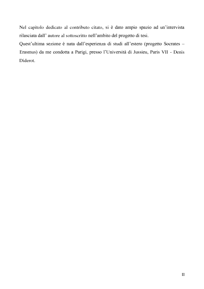 Anteprima della tesi: La dimensione etnica dell'identità sociale attraverso il contributo di Fethi Benslama, Pagina 2