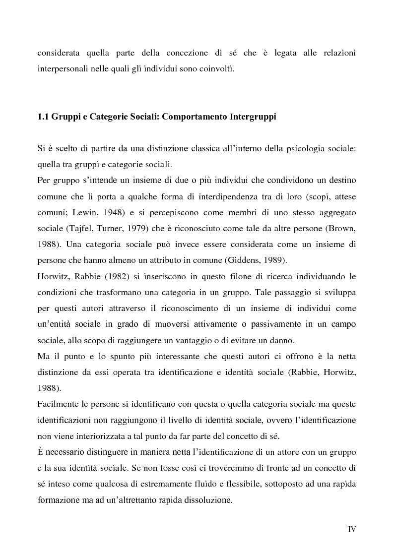 Anteprima della tesi: La dimensione etnica dell'identità sociale attraverso il contributo di Fethi Benslama, Pagina 4
