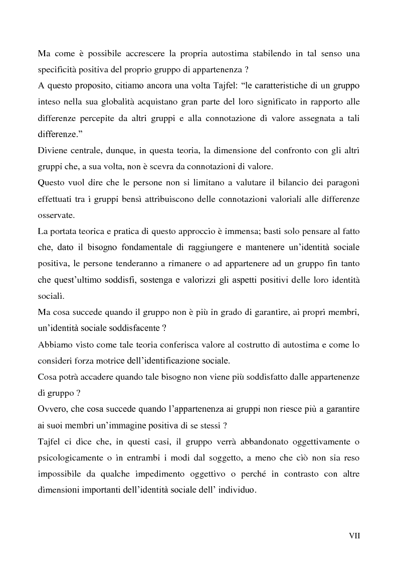 Anteprima della tesi: La dimensione etnica dell'identità sociale attraverso il contributo di Fethi Benslama, Pagina 7