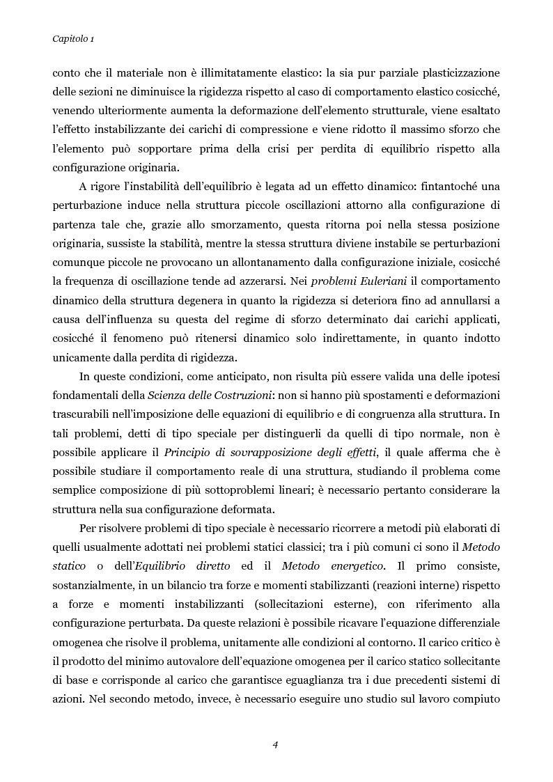Anteprima della tesi: Influenza della geometria di flange e irrigidimenti sulla stabilità delle anime di travi da ponte, Pagina 4