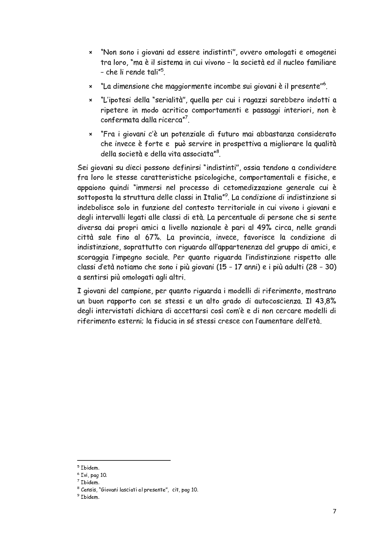 Anteprima della tesi: Le politiche giovanili: per i giovani e con i giovani, Pagina 2