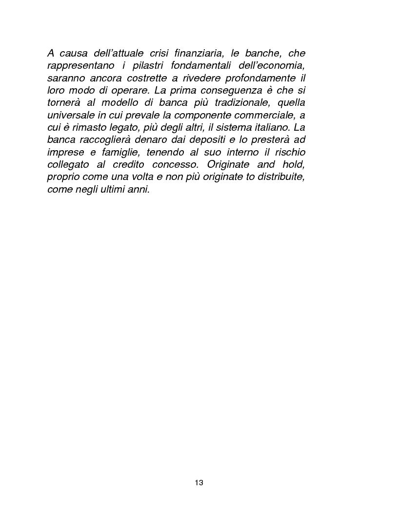Anteprima della tesi: Cause, conseguenze e primi rimedi dell'attuale crisi finanziaria, Pagina 8