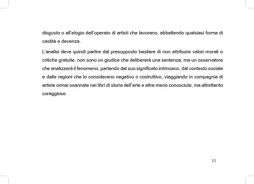 Anteprima della tesi: La perdita del pudore nell'arte contemporanea, Pagina 7