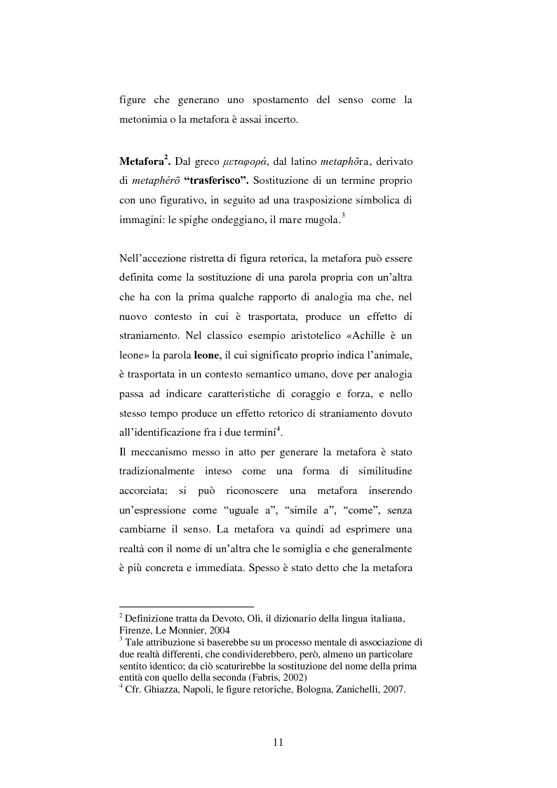 Anteprima della tesi: Le figure retoriche in pubblicità. Teoria e applicazione al quadrato semiotico di Floch., Pagina 7