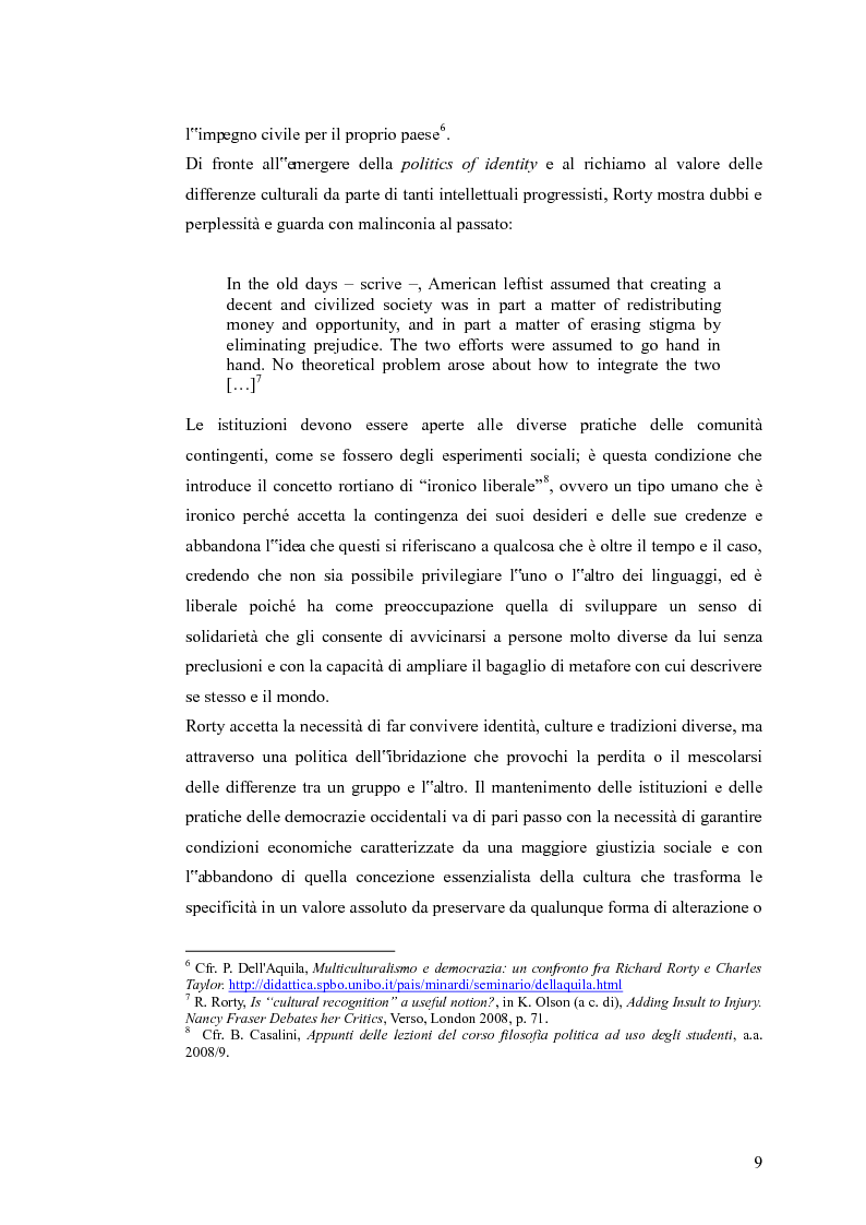 Anteprima della tesi: Redistribuzione e riconoscimento in Nancy Fraser, Pagina 4
