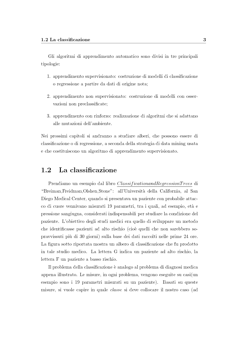 Anteprima della tesi: Alberi di regressione e classificazione, Pagina 4