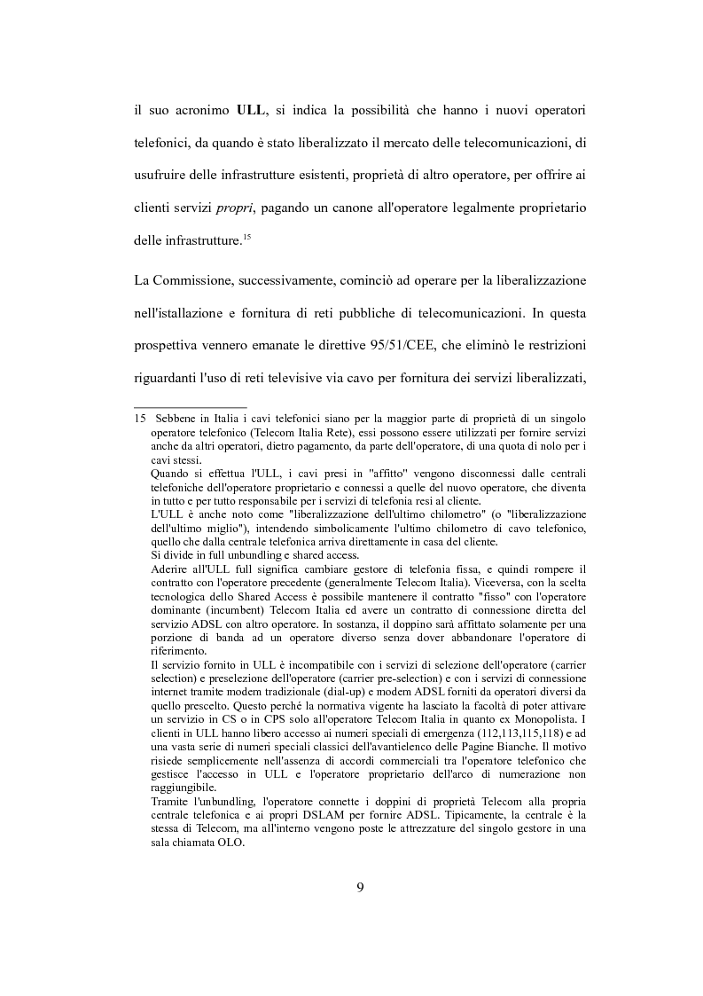 Anteprima della tesi: La valutazione del capitale economico di una impresa “internet”. Il caso Italia Online S.r.l., Pagina 9
