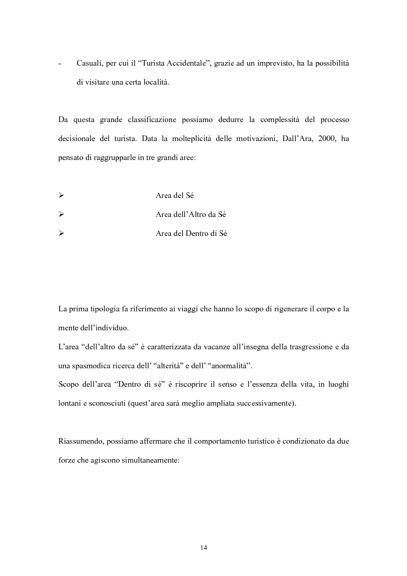 Anteprima della tesi: Psicologia del turismo: il rapporto tra turisti e residenti. Il caso Sardegna., Pagina 12
