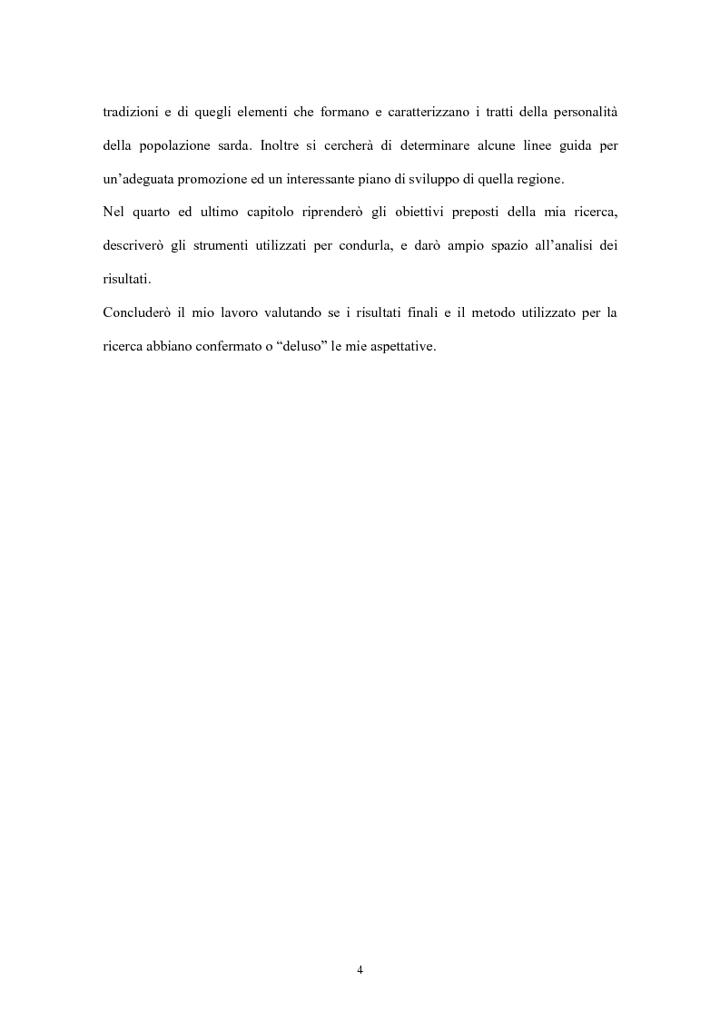 Anteprima della tesi: Psicologia del turismo: il rapporto tra turisti e residenti. Il caso Sardegna., Pagina 2