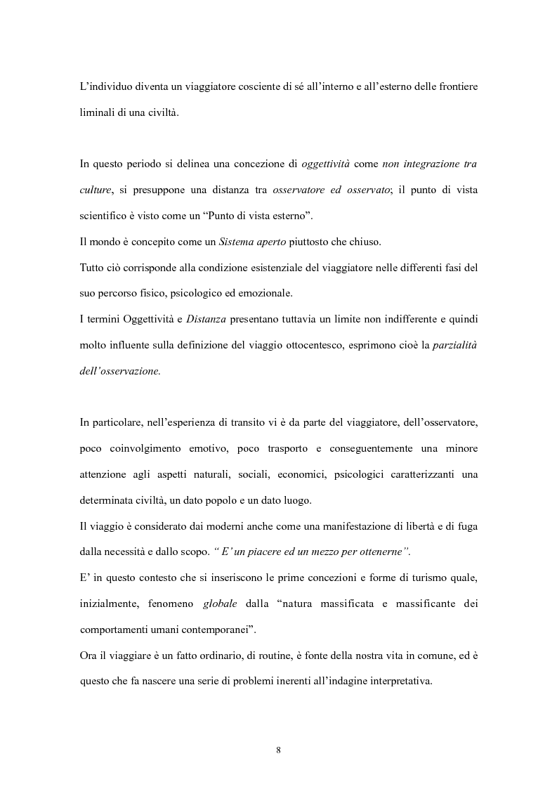 Anteprima della tesi: Psicologia del turismo: il rapporto tra turisti e residenti. Il caso Sardegna., Pagina 6