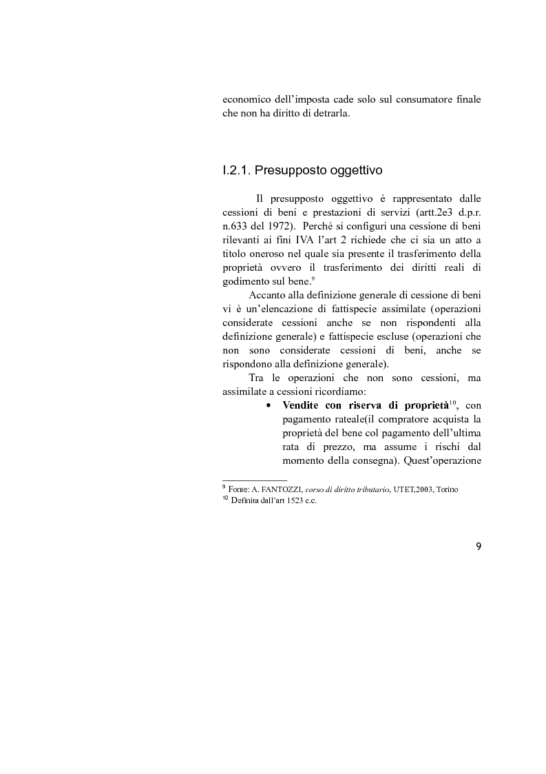 Anteprima della tesi: La disciplina IVA del Reverse Charge, Pagina 7