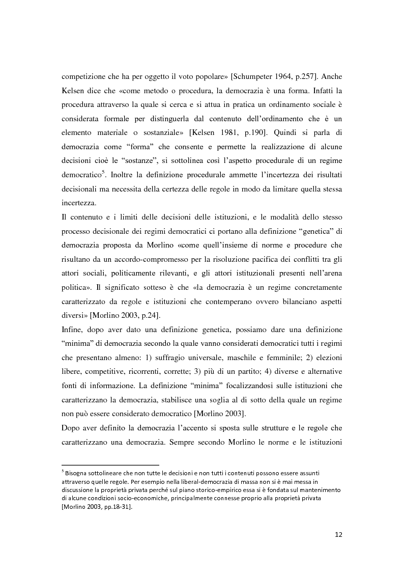 Anteprima della tesi: Verso la democrazia o ritorno all'autoritarismo? La transizione di regime in Russia (1991-2009), Pagina 8