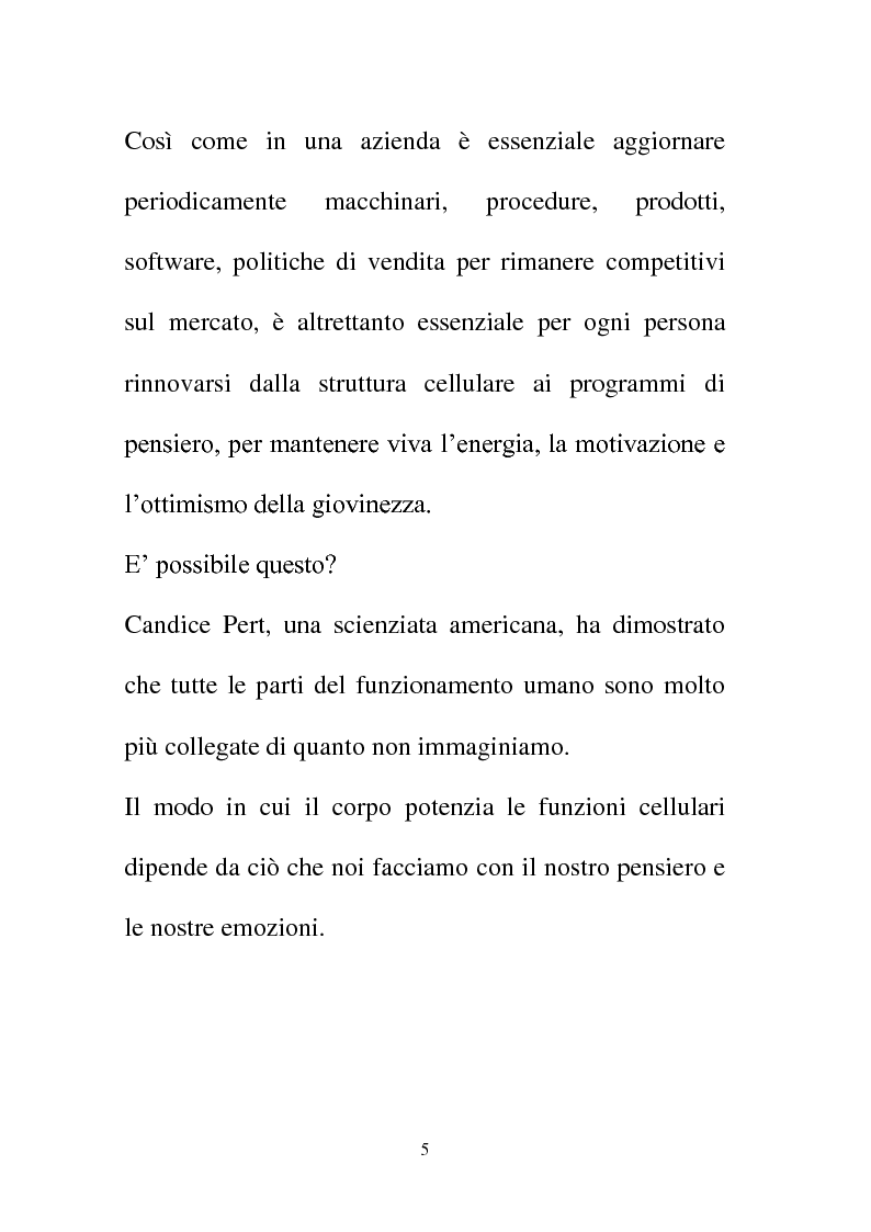 Anteprima della tesi: La Programmazione Neuro Linguistica come modalità di comunicazione efficace, Pagina 5