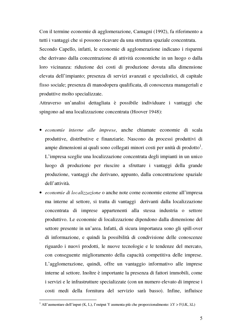 Anteprima della tesi: La teoria della localizzazione e gli investimenti diretti esteri in Italia, Pagina 5
