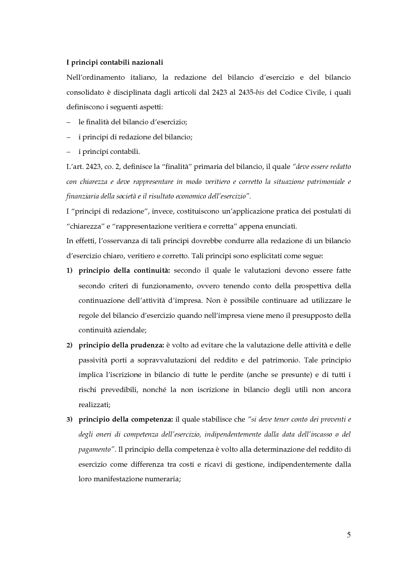 Anteprima della tesi: La capitalizzazione dei costi secondo i principi contabili nazionali e internazionali. Il caso: OLT Offshore LNG Toscana S.p.A., Pagina 3
