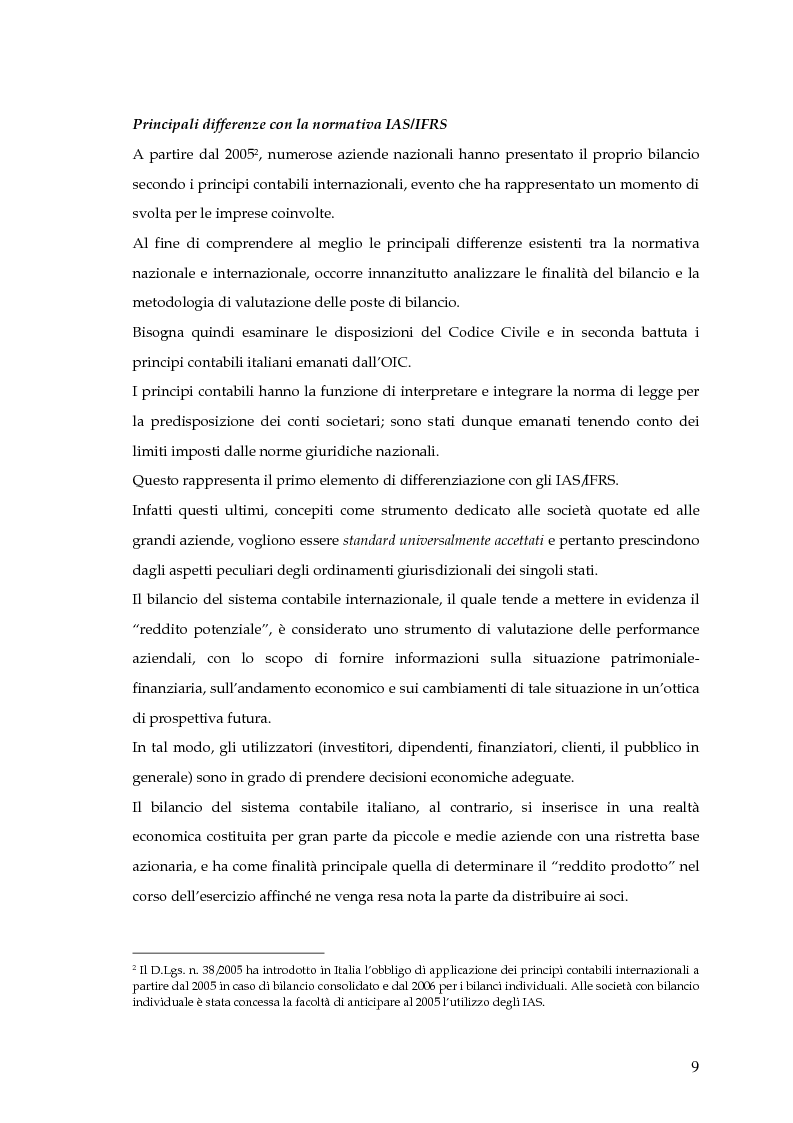Anteprima della tesi: La capitalizzazione dei costi secondo i principi contabili nazionali e internazionali. Il caso: OLT Offshore LNG Toscana S.p.A., Pagina 7