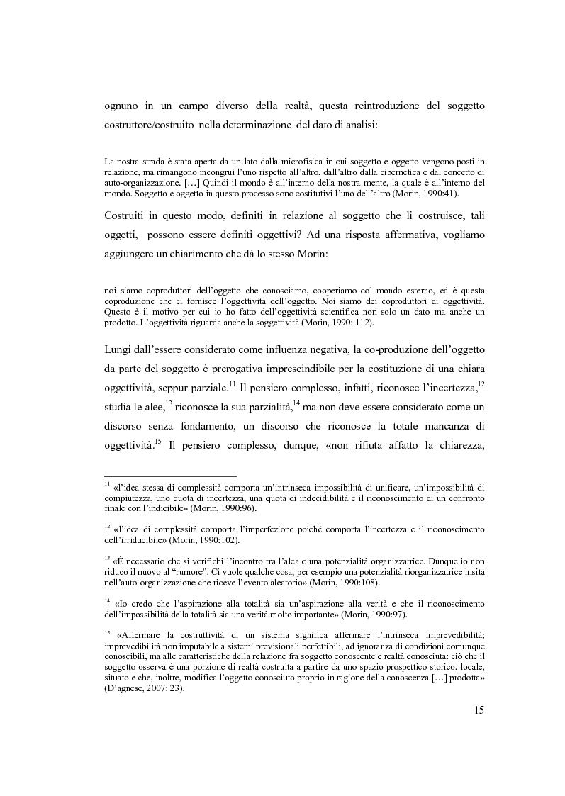 Anteprima della tesi: Semplicemente complesso. Sul metodo di Edgar Morin, Pagina 5